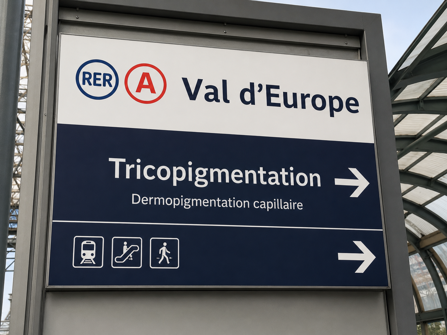 Tricopigmentation à Val d'Europe — Cabinet CHARLES x SMP à Montévrain